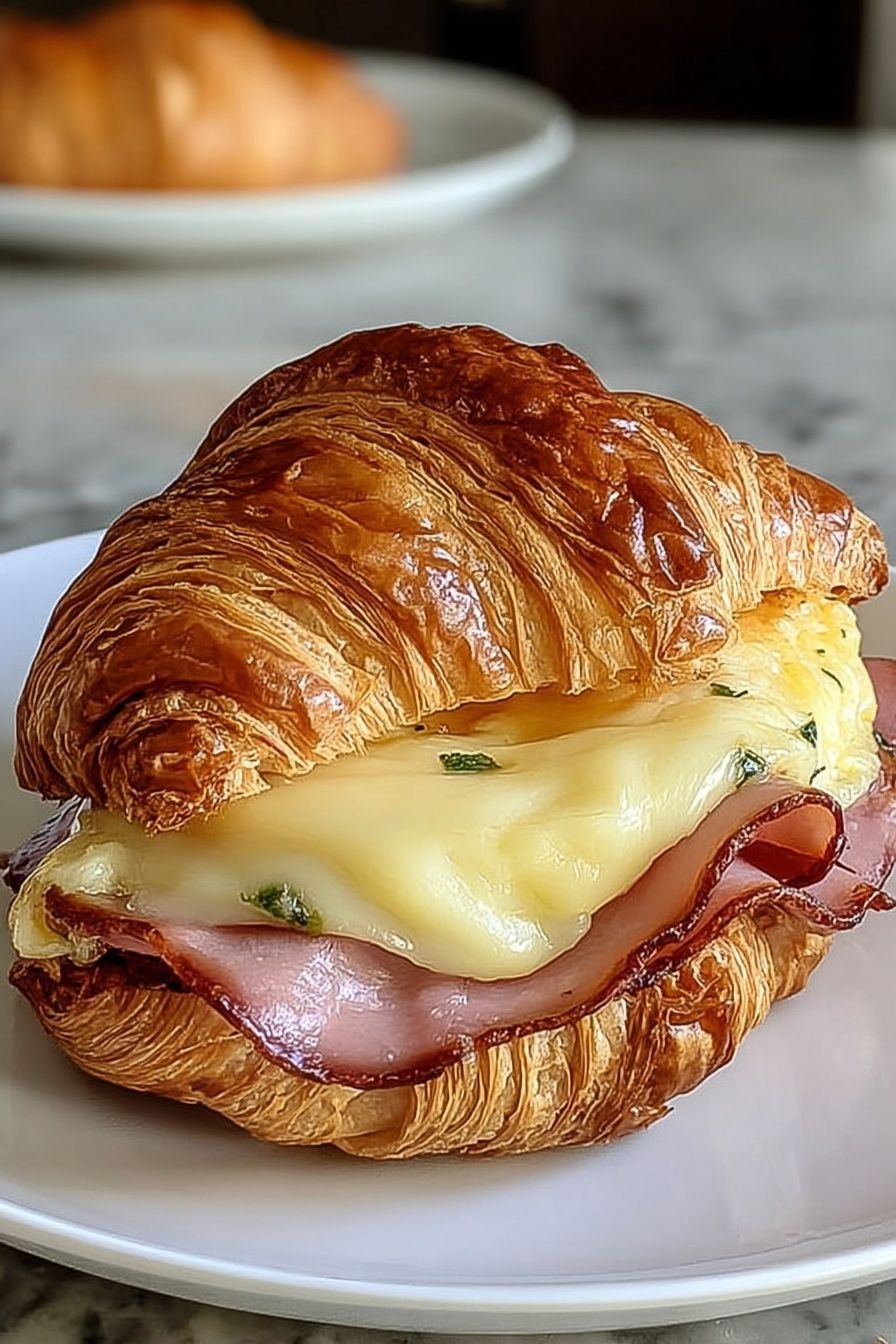 Croissant Presunto e Queijo