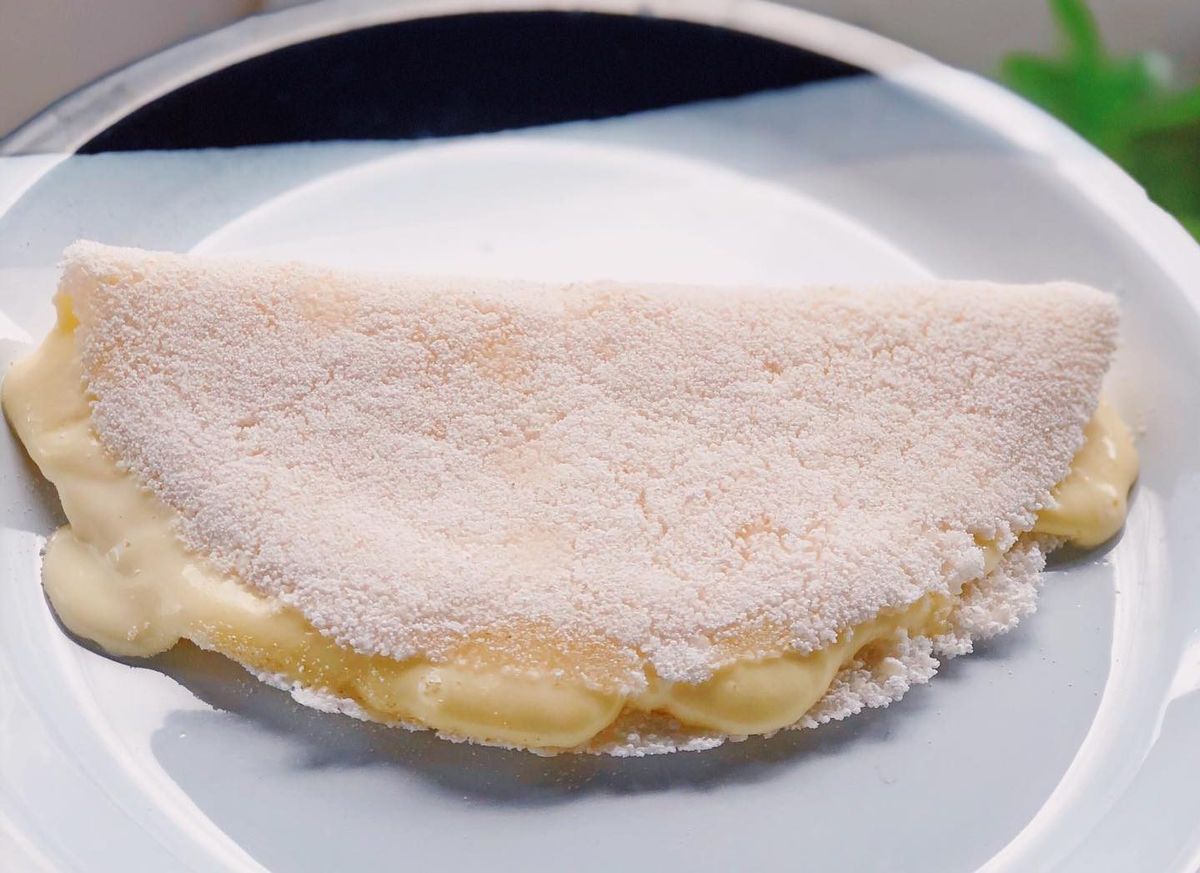 Tapioca com Presunto e Queijo