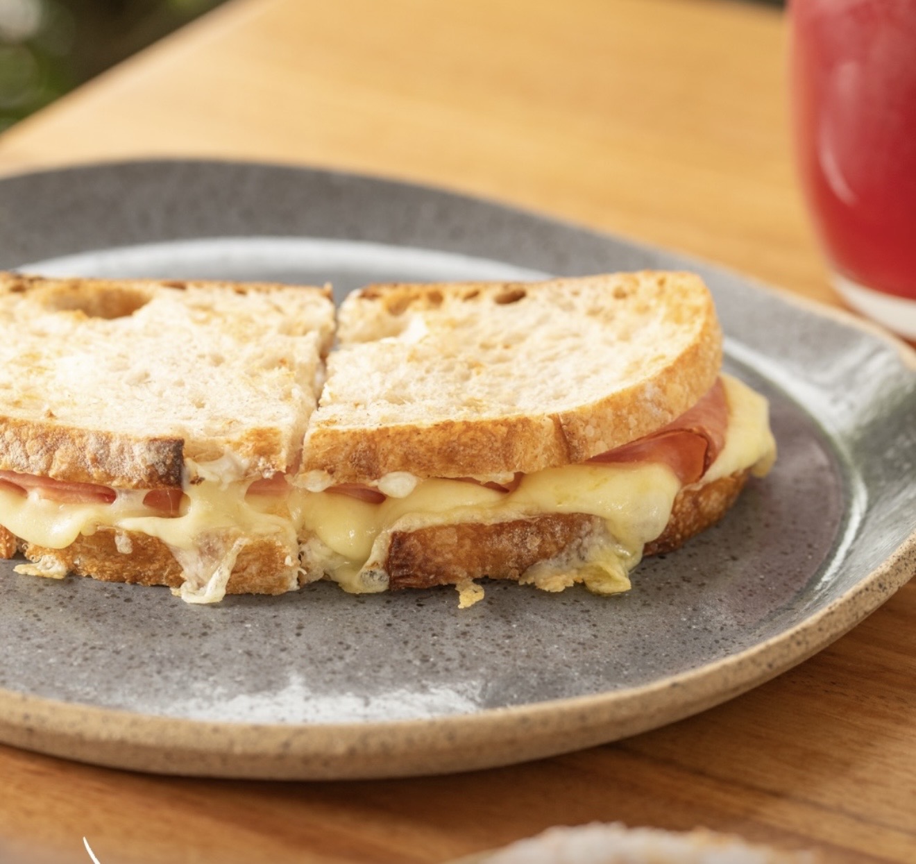 Tostex de presunto e queijo